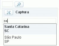 Interface de configuração do Lookup de Consulta.