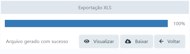 Exemplo da tela de solicitação de senha ao abrir arquivo exportado