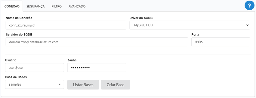 Conectando ao banco de dados