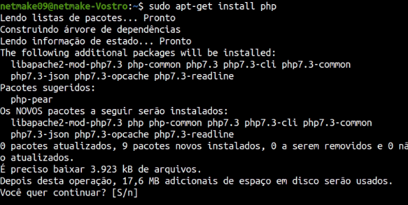 Instalando o PHP