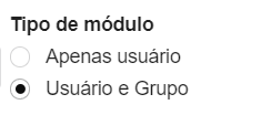 Tipo de modulo