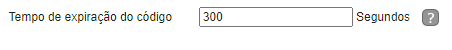 Tempo de expiração