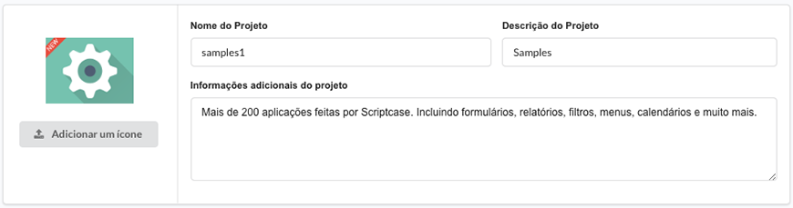 Informações do projeto