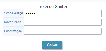 Alteração de senha do login do Scriptcase